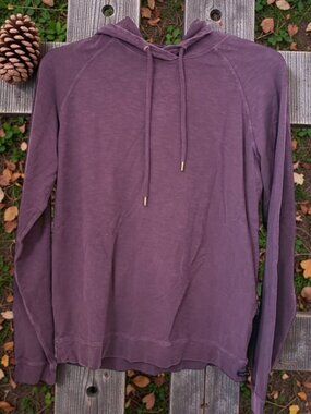Good Man Brand Men's XL Maroon Hooded Long Sleeve Cotton